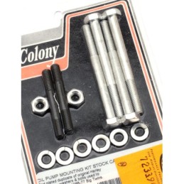 Kit vis de pompe a huile colony pour big twin 723390