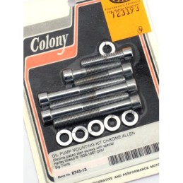 Kit vis de pompe a huile colony pour big twin 723393