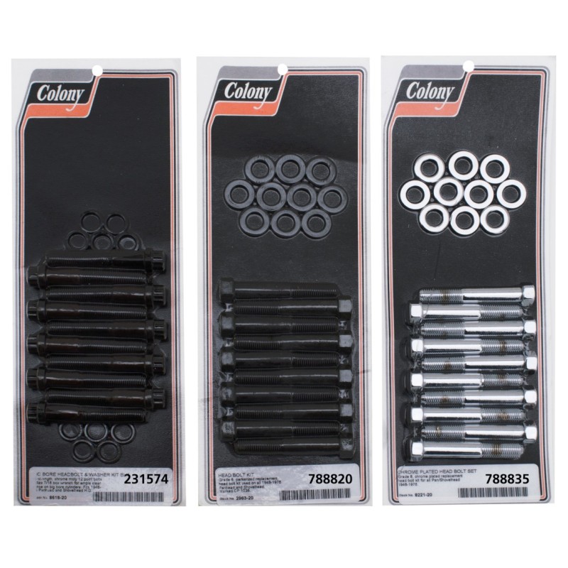 Kits de vis de culasse colony 231574