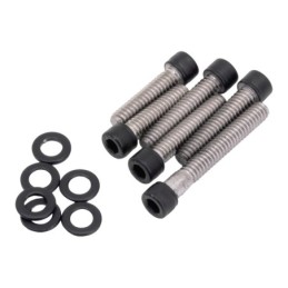 Kits de vis en inox noires pour carter de came 770477