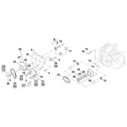 Pieces de distribution hybride pour 1999-2006 twin cam 743917
