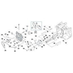 Pieces de distribution pour les premiers twin cam 750744