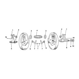 Pieces de rechange de vilebrequin pour le sportster 769326