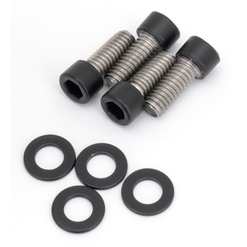Vis d'embases de poussoirs en inox noires 770484