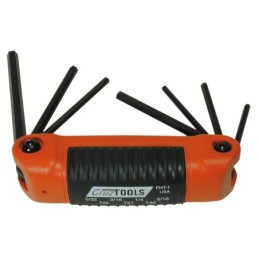 Ensemble de clefs hexagonales & torx cruztools 236257