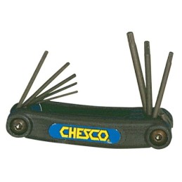 Ensembles de clefs torx pliables 235598