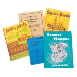 Manuels et catalogues de pieces pour les modèles vintage 782985