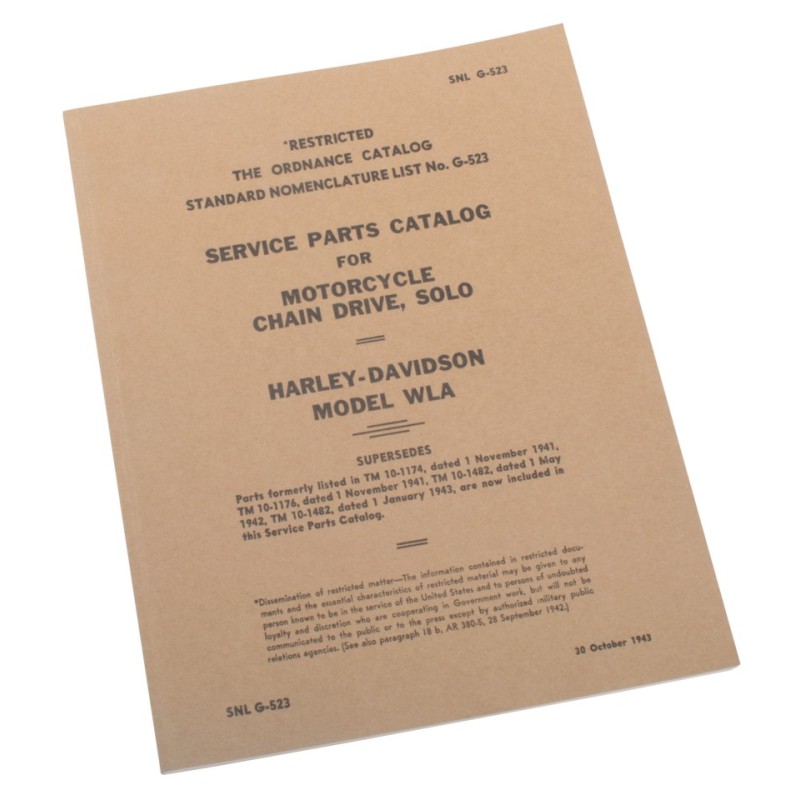 Manuels et catalogues de pieces pour les modèles vintage 782988