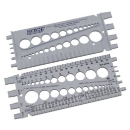 Peigne identifiant de filetages 781313