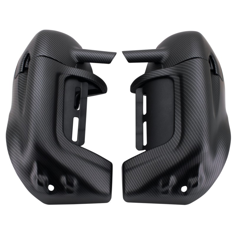 Carenage inferieur aspect carbone avec boites a gants 770734