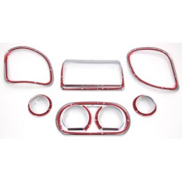 Kit de cerclages chromes pour road glide 735190
