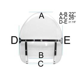 Pare-brise replique hydra glide 789557