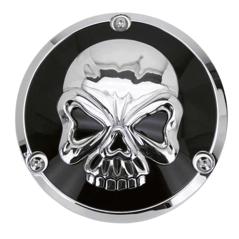 Cache embrayage style zombie tete de mort 302542