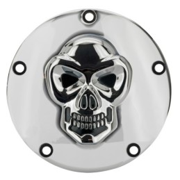 Couvercle d'embrayage aluminium avec crâne 301000