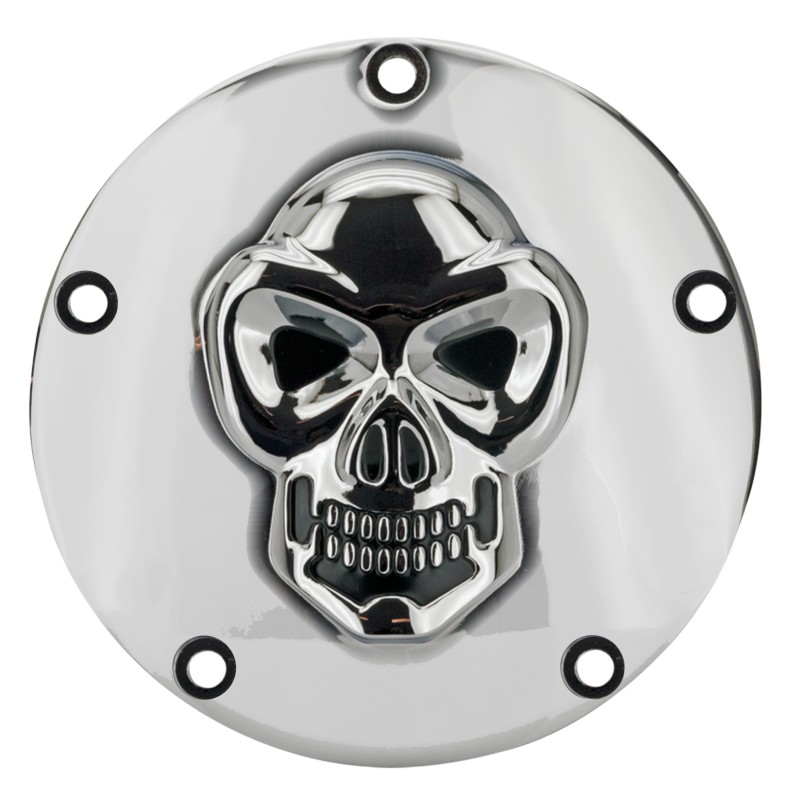 Couvercle d'embrayage aluminium avec crâne 301000