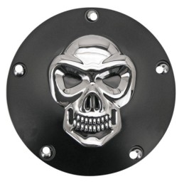 Couvercle d'embrayage aluminium avec crâne 302808