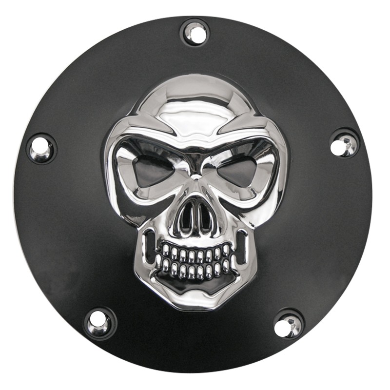 Couvercle d'embrayage aluminium avec crâne 302808