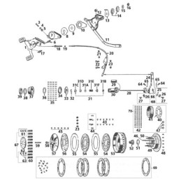 Kit roulement d'embrayage big fix 745841