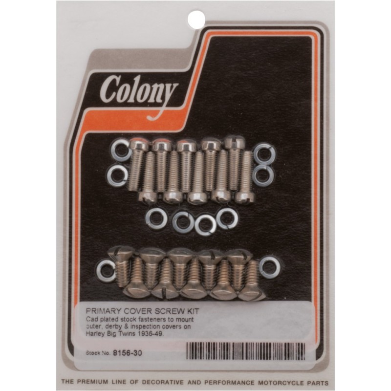 Kit visserie colony pour primaire en acier 781311