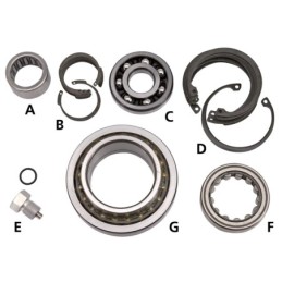 Kits de deport de primaire boite 6 softail 2007-2017 & dyna 2006-2017 701977