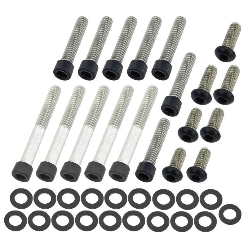 Vis de couvercle primaire en acier inox noires 770467