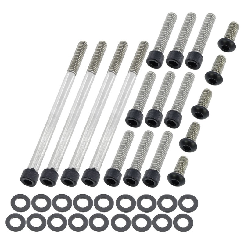 Vis de couvercle primaire en acier inox noires 770469