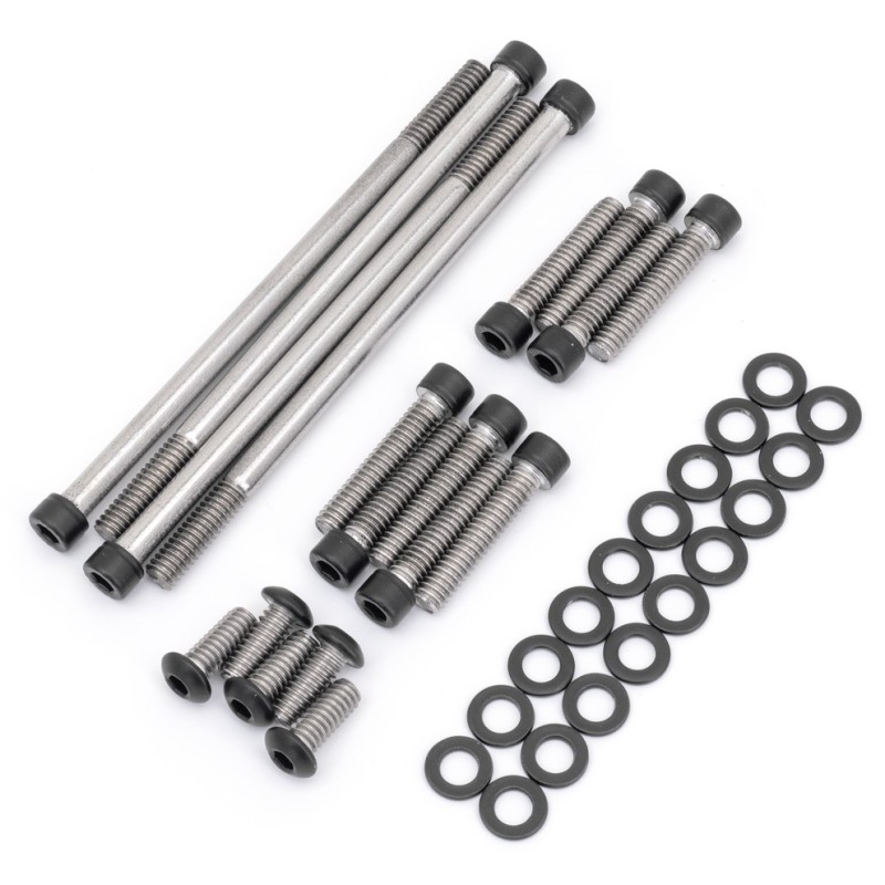 Vis de couvercle primaire en acier inox noires 770474
