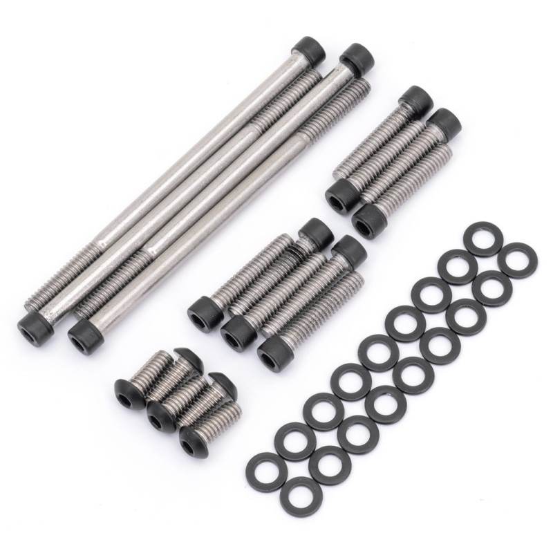 Vis de couvercle primaire en acier inox noires 770475