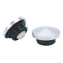 Bouchon chrome en pointe 022071