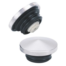 Bouchon chrome en pointe 022072