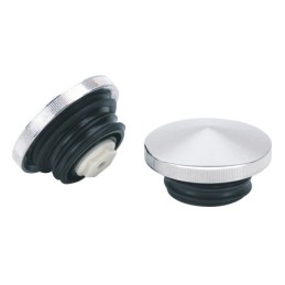 Bouchon chrome en pointe 022072