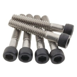 Kit de fixation de bouchon en acier inox noir sportster s 770434