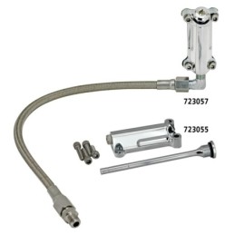 Kits jauge d'huile radium chrome pour touring 323055