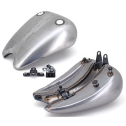 Reservoir acier rallonge en une piece pour softail 011660