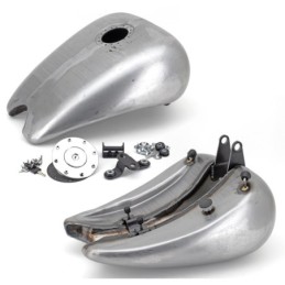 Reservoir acier rallonge en une piece pour softail 011735