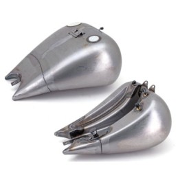 Reservoir custom rallonge de 2" avec support de console pour softail twin cam 011814