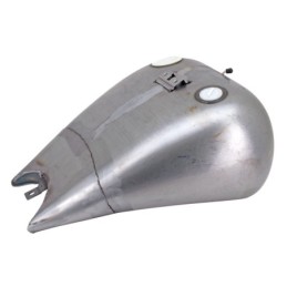 Reservoir custom rallonge de 2" avec support de console pour softail twin cam 011814