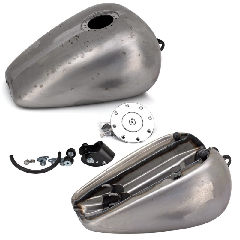 Reservoir sport-bob d'une piece pour sportster 011745