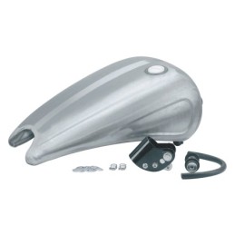 Reservoir une piece rallonge 2" avec empreintes pour sportster 012819