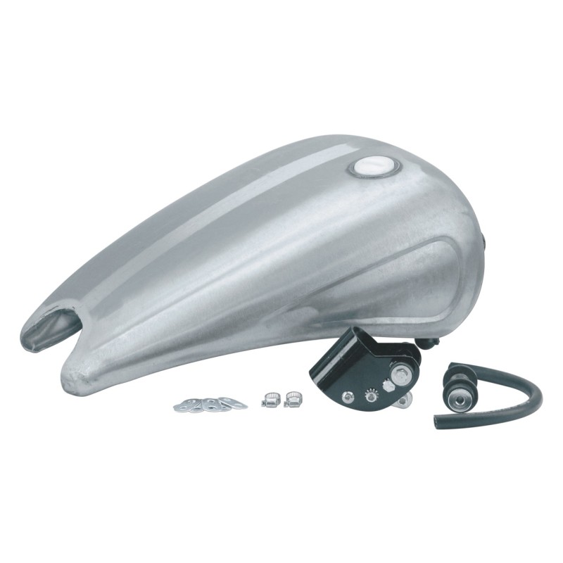 Reservoir une piece rallonge 2" avec empreintes pour sportster 012819