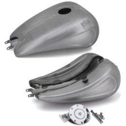 Reservoir une piece rallonge 2" avec empreintes pour sportster 012825