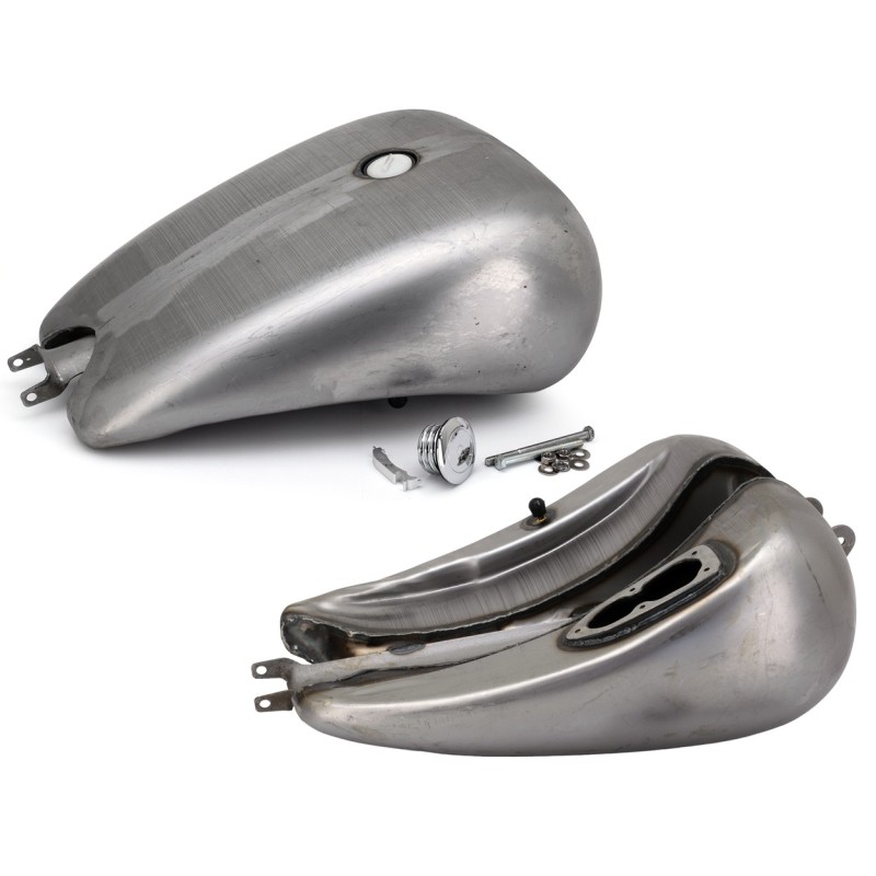 Reservoirs custom rallonges 2" pour 2004 au present sportster 012925