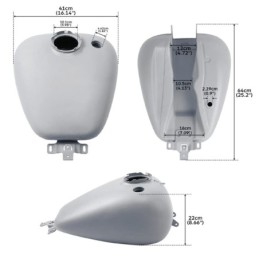 Reservoirs style stock pour touring & trike 770748