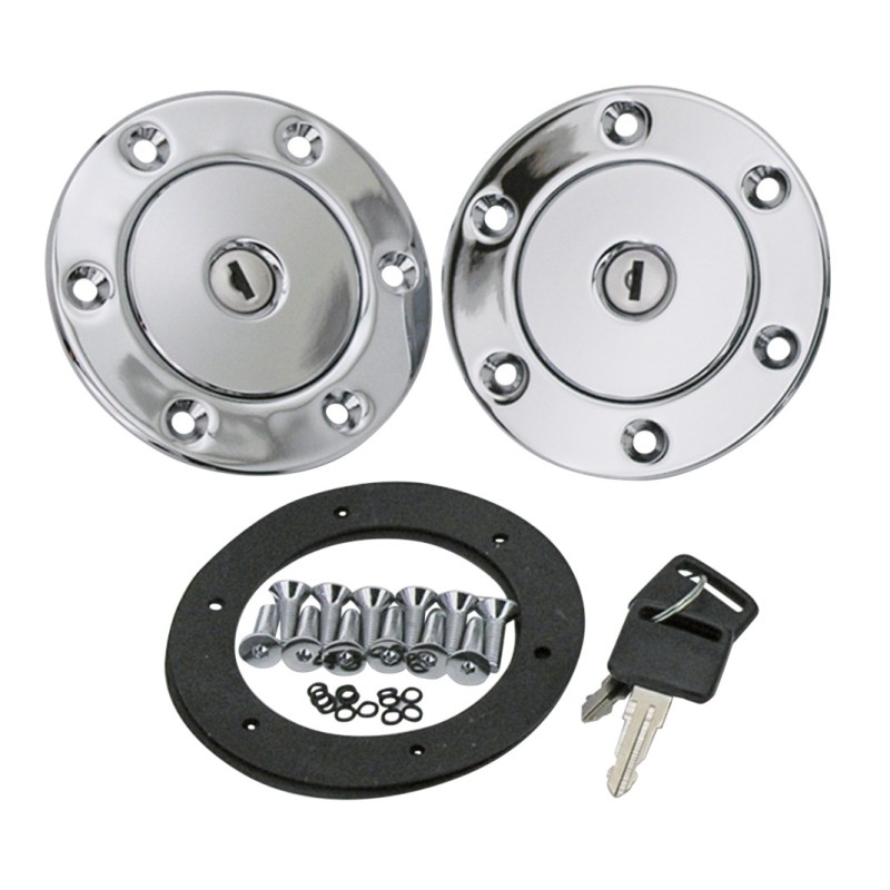 Trappes aviation en aluminium et chromees 011528