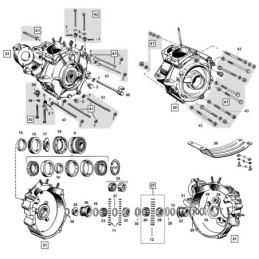 Vis de vidange pour big twin boite 4 710864