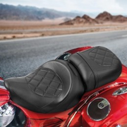 Selle c.c. rider 2 up pour grosses indian 770802