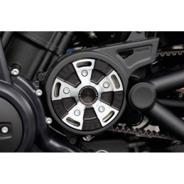 Cache poulie avant rick's pour sportster s 757585