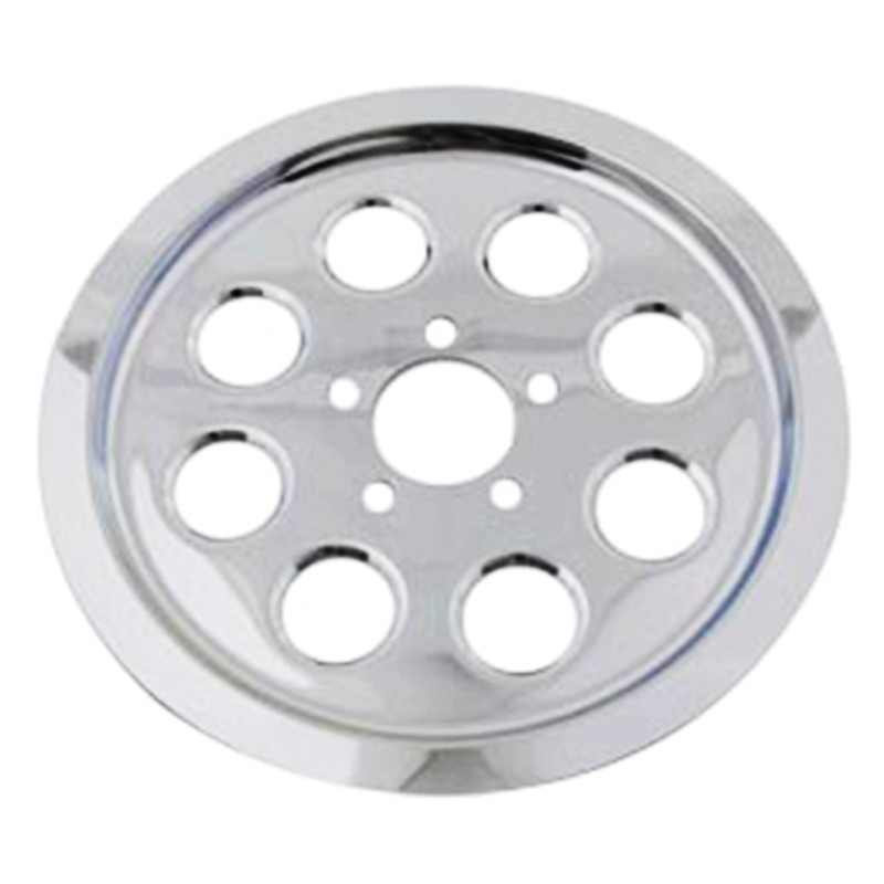 Inserts de poulie arriere chromes a 8 trous 795164