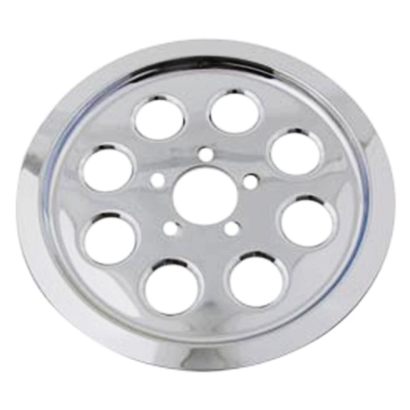 Inserts de poulie arriere chromes a 8 trous 795165
