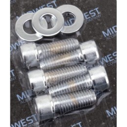 Kits visserie chromee pour couronne et poulie 235062